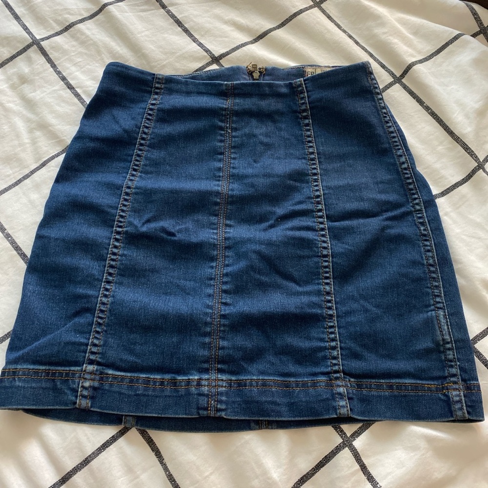 Free People Demin Skirt size 4